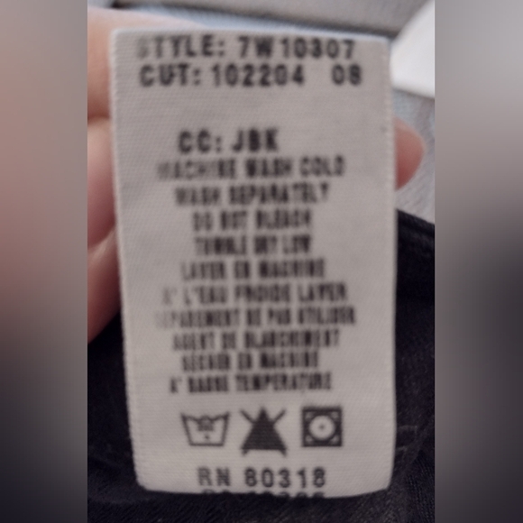 Lucky Brand Embroidered Lola Boot Women's Jeans - Picture 6 of 6